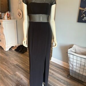 En Francis by Huey Walitzer Elegant Black Evening Gown
